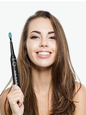 Fairywill Electric Sonic Toothbrush FW-D7 USB Charge Rechargeable Adult Waterproof Electronic Tooth Brushes Replacement Heads 8