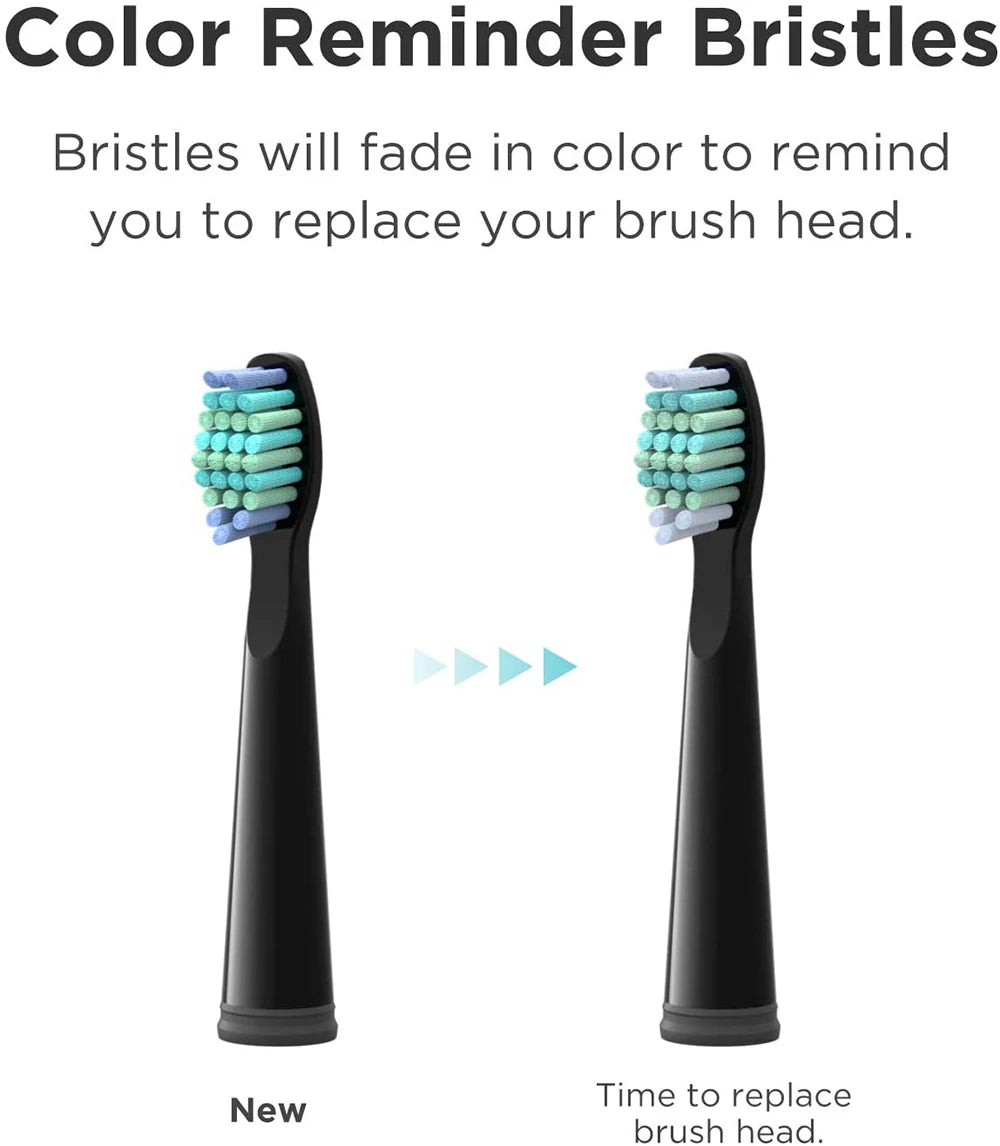 Fairywill Electric Sonic Toothbrush FW-D7 USB Charge Rechargeable Adult Waterproof Electronic Tooth Brushes Replacement Heads 8