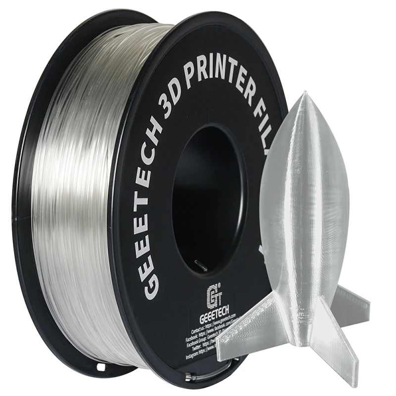 GEEETECH 1roll/1kg 1.75mm PLA Silk PLA  Filament Vacuum Packaging Overseas Warehouses Various Colors For 3D Printer Fast Ship