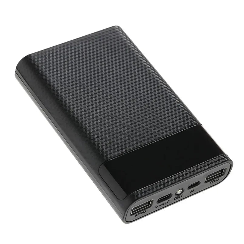 4x18650 Battery Charger Storage Box 5V 2A Dual USB Type C DIY Power Bank Case For Android Micro USB Interface For Smart Phones