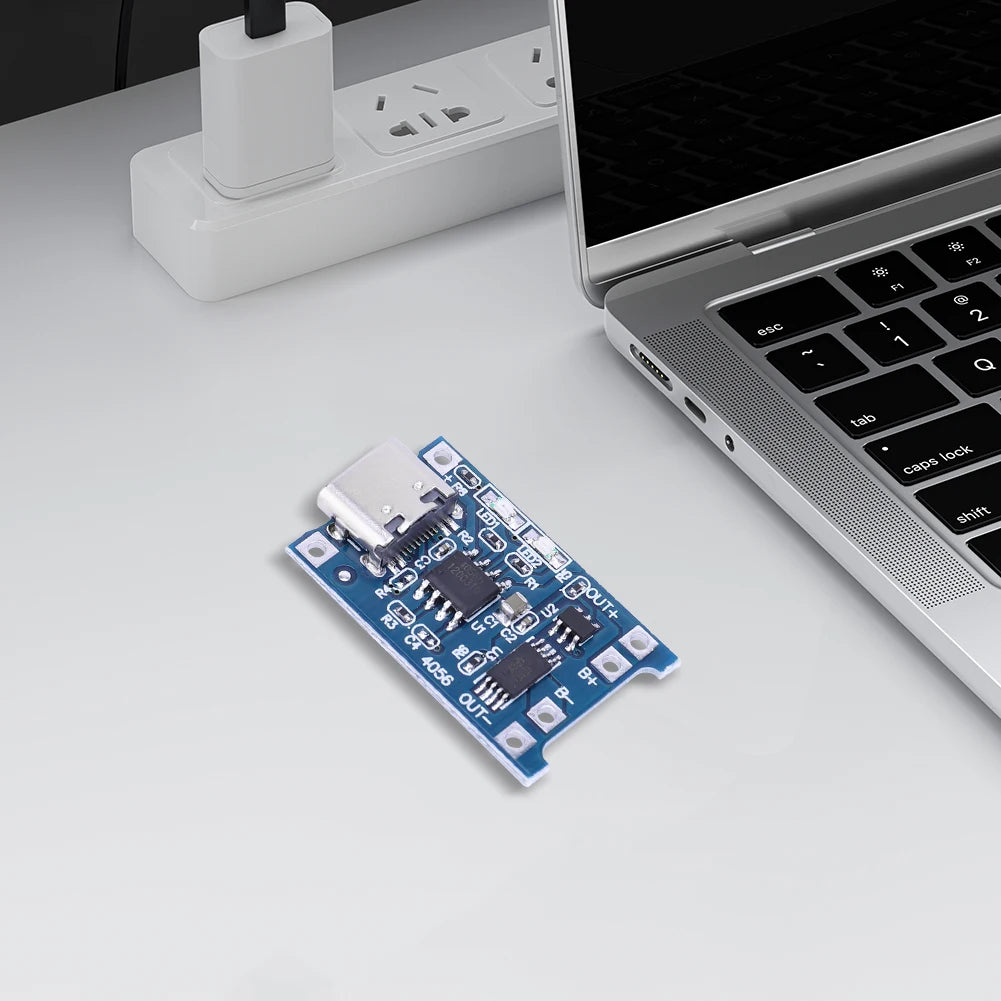 1-20PCS 1A 18650 Lithium Battery Protection Board Type-c/Micro/Mini USB Charging Module TP4056 With Protection One Plate Module