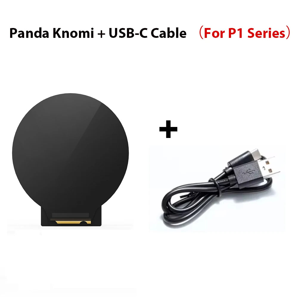 BIGTREETECH Panda Knomi 3D Printing Progress Display for BambuLab A1 X1 P1 Printer Status Real-time Updates Customize UI OTA UPD