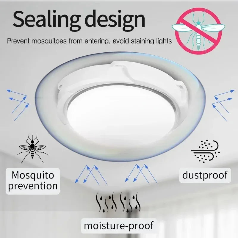 LED Solar Ceiling Light 3 Color Waterproof Solar Lamp With Remote Control Indoor Home Top Ceiling Lights Outdoor Garden Lighting