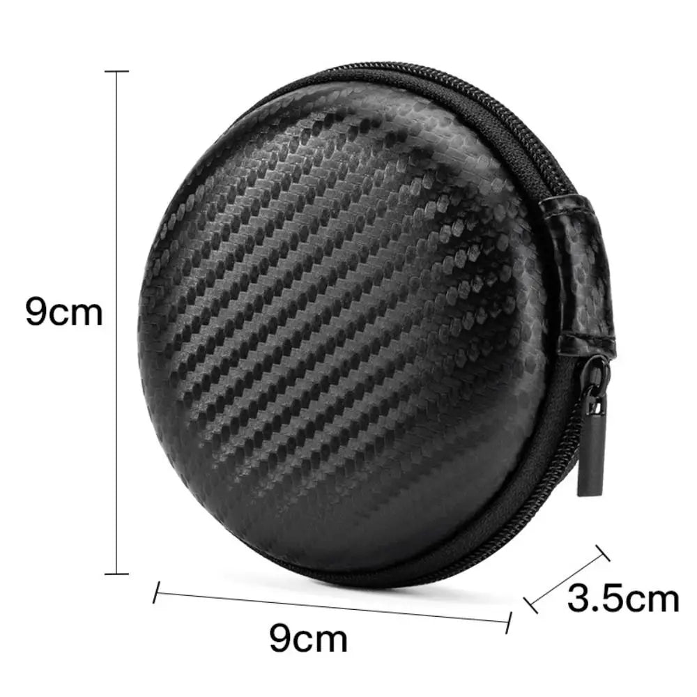 Shockproof Headphones Carrying Case EVA Waterproof Headphones Personalized Box Double Zipper Design Dust-proof Headphone Storage