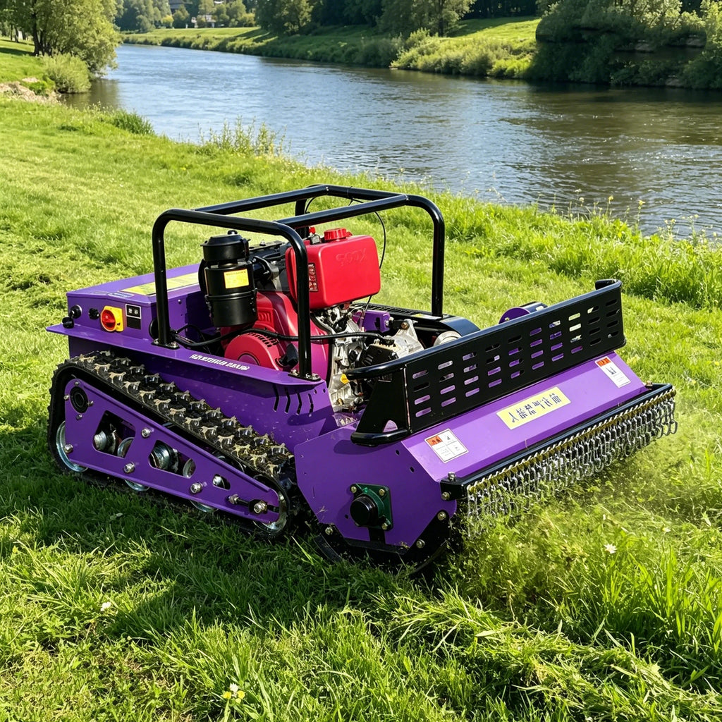 Customized Diesel Lawn Mower Long Life Low Fuel Consumption Strong Power Ce Epa Certified