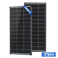 AeternaSol 400W/200W Watt 25% High-Efficiency PV Power for Home Rooftop 18B N-Type Solar Panel 12V Monocrystalline Solar Panel 18BB Cells High Efficiency Module RV Marine Boat Caravan Off Grid Monocrystalline Solar Panels Cha