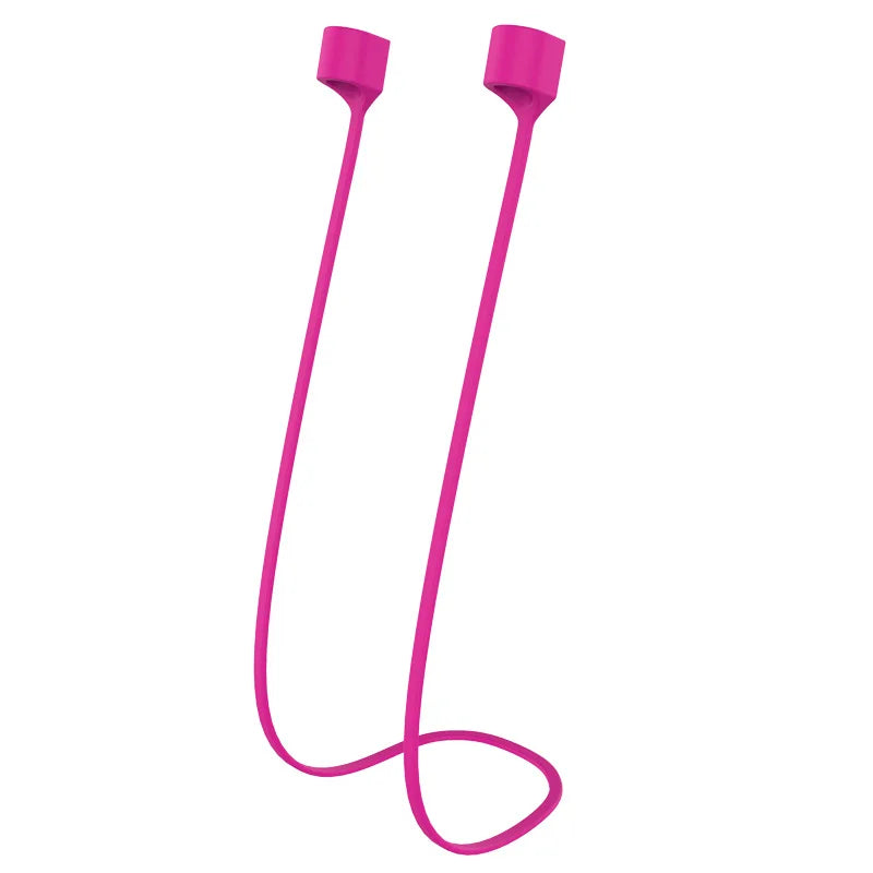 Headphone Neck Strap Cord String Silicone Rope Holder Cable Earphone Strap for AirPods 1 2 3 Pro String