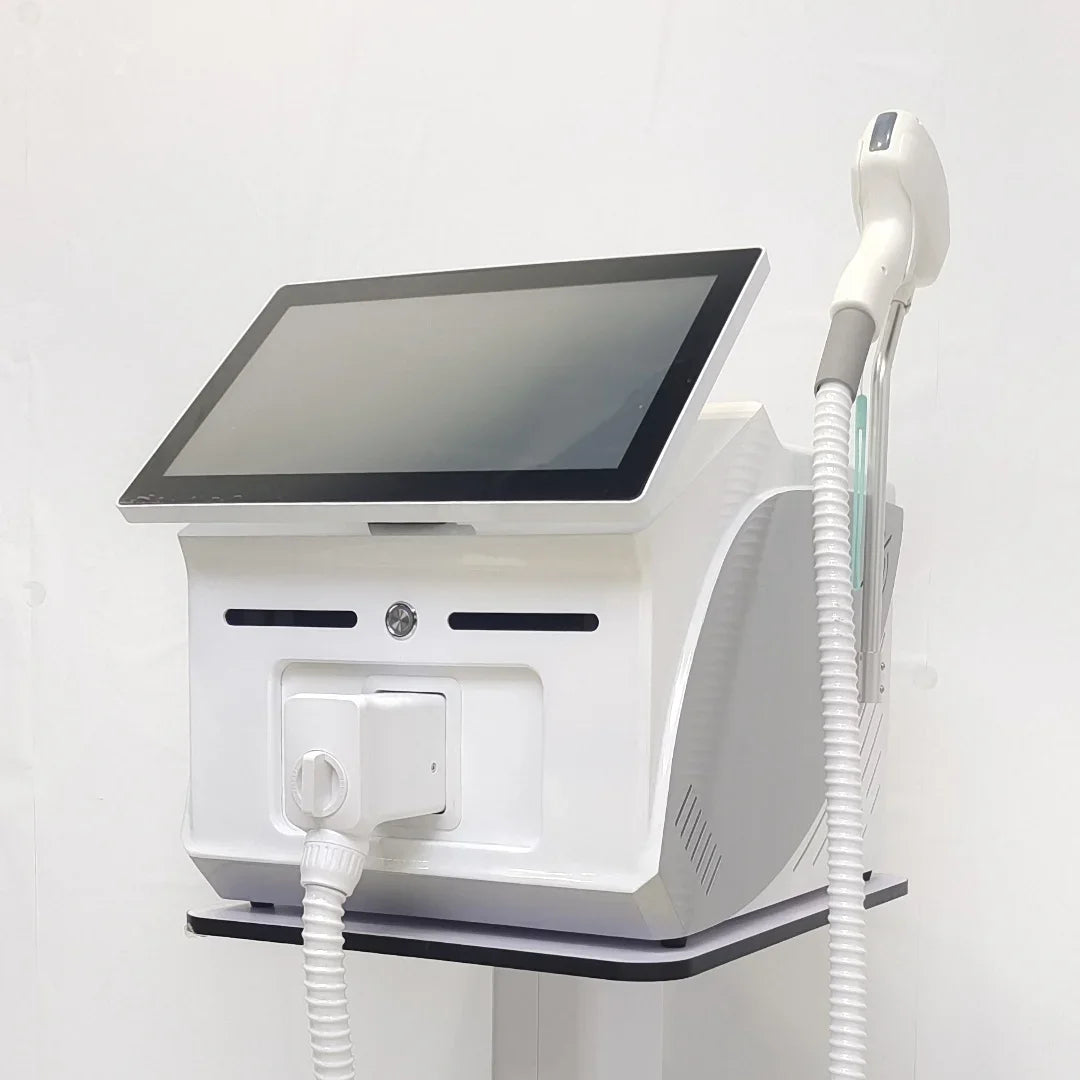 Soprano Best Hair Removal Laser Brand New Black Ice Platinum Cooling System 808nm Diode Laser Hair Removal Machine 4 Wavele