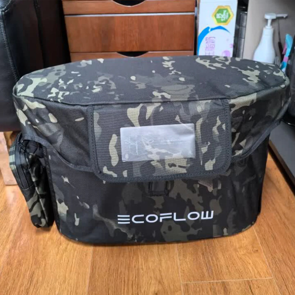 ECOFLOW DELTA 2 Camouflage Bag Protect Waterpoof Bag Storage for Portable Power Supply