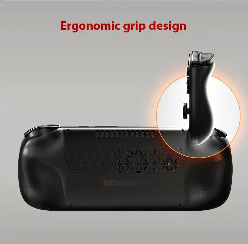 Retroid Pocket 5 Handheld Game Console RP5 Retro Games SD865 Android13 Joystick RGB Lighting Effect Active Cooling Gaming device