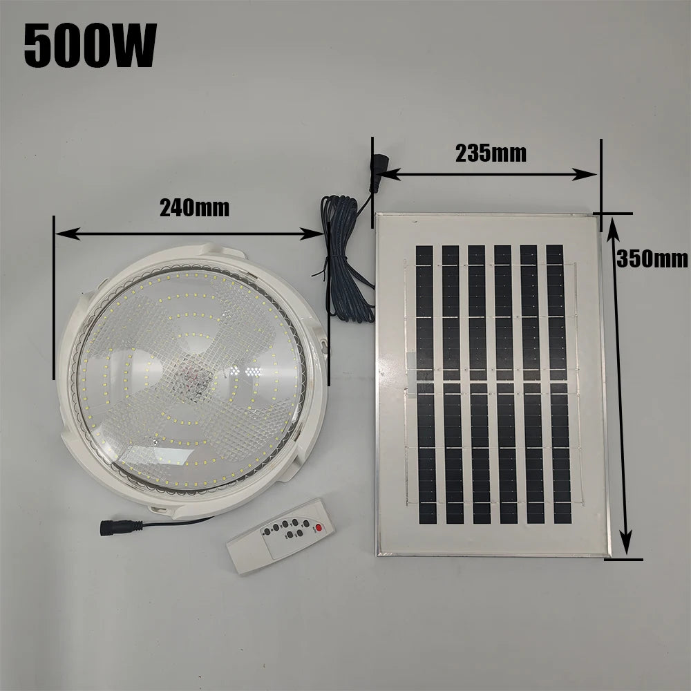 Solar lights Indoor Home Top Ceiling House Outdoor Garden pandent light Panel Lamp Fixture For Corridor Garden Living Room