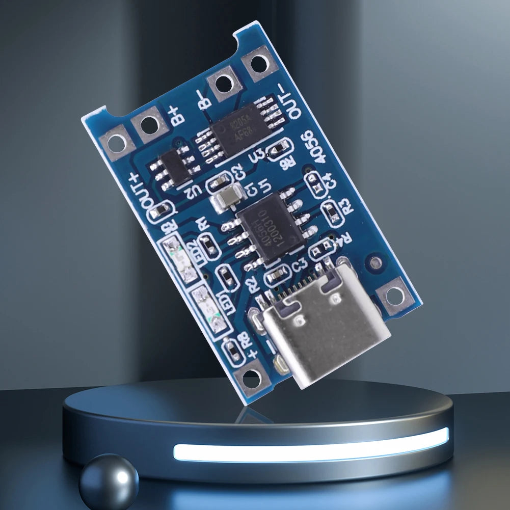 1-20PCS 1A 18650 Lithium Battery Protection Board Type-c/Micro/Mini USB Charging Module TP4056 With Protection One Plate Module