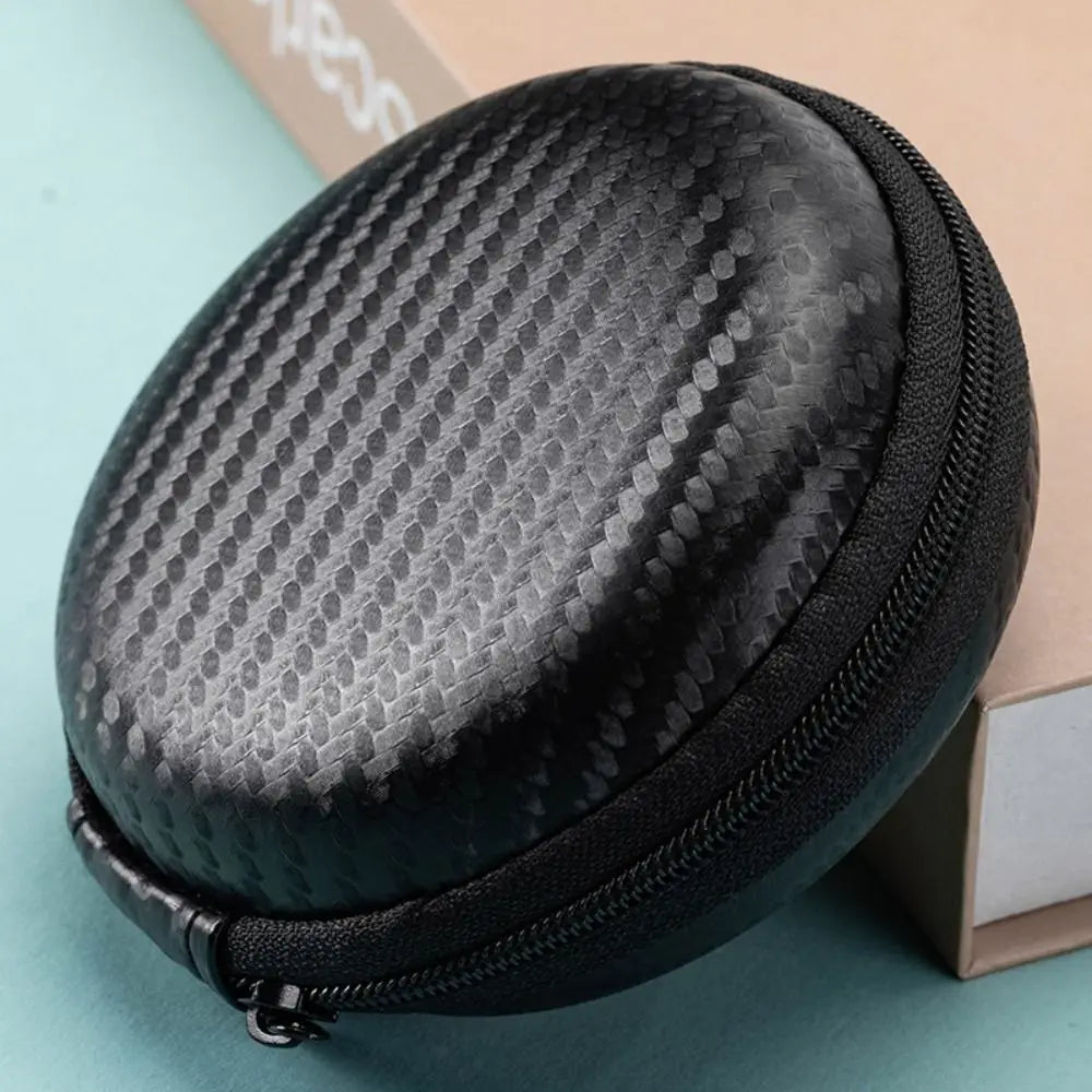 Shockproof Headphones Carrying Case EVA Waterproof Headphones Personalized Box Double Zipper Design Dust-proof Headphone Storage