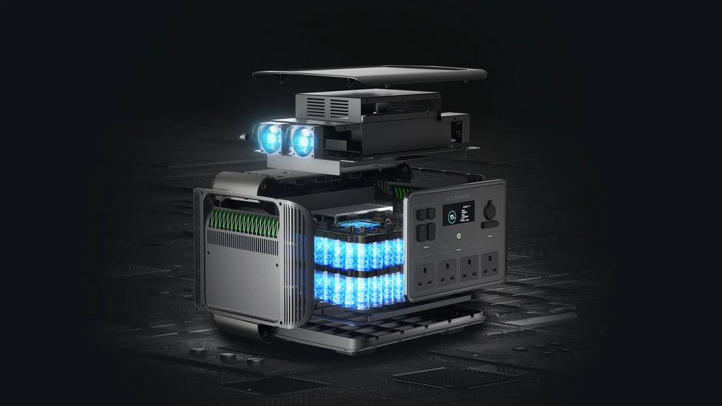 ALLPOWERS R2500 Portable Power Station 1920Wh LiFePO4 Battery 2500W Emergency Household Outdoor Power Supply for RV Travel