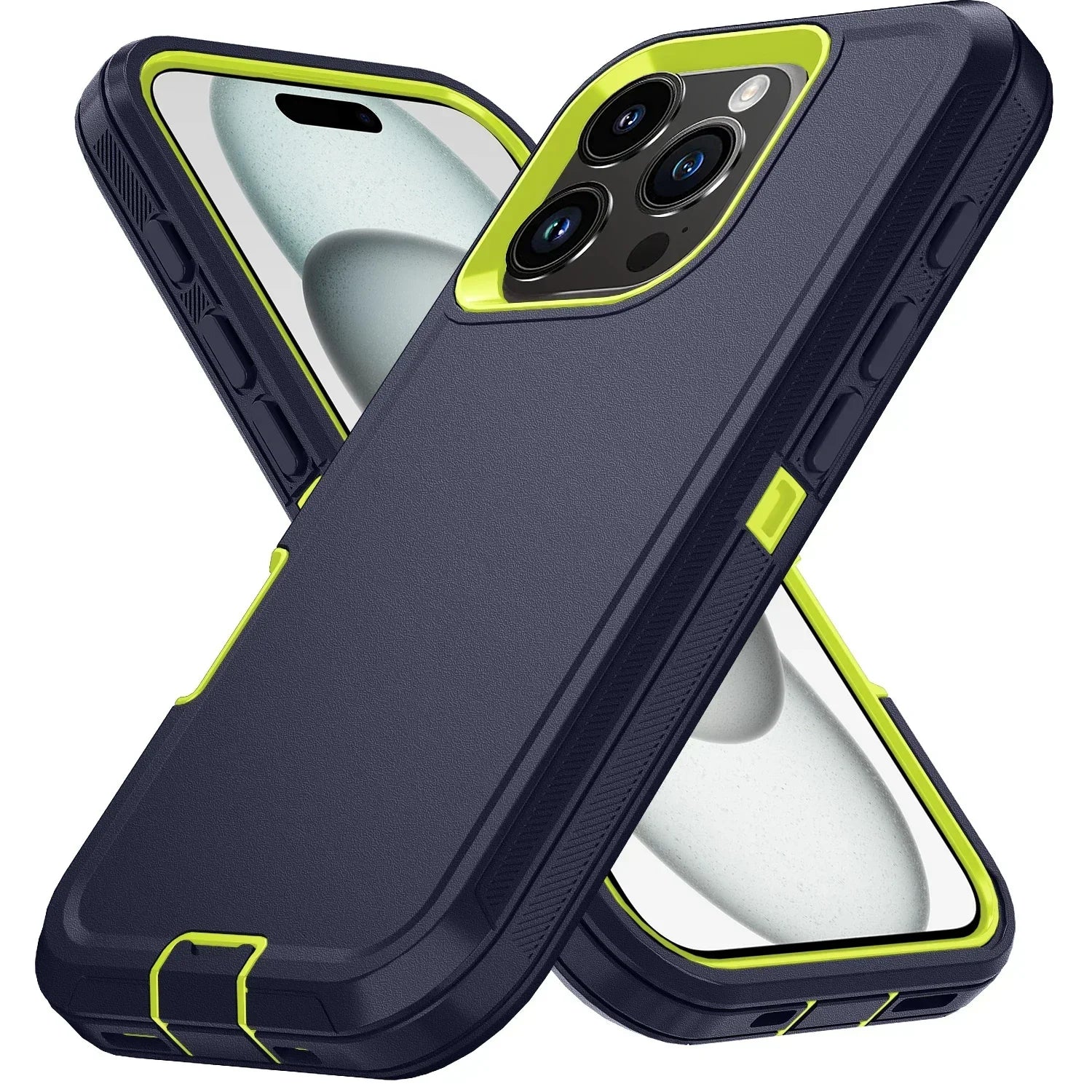 Otter Armor Box Shockproof Defender Phone Case for Iphone 16 11 12 13 14 15 Pro Max XSMAX 7 8 SE2 16E Hard Back Cover with Clip