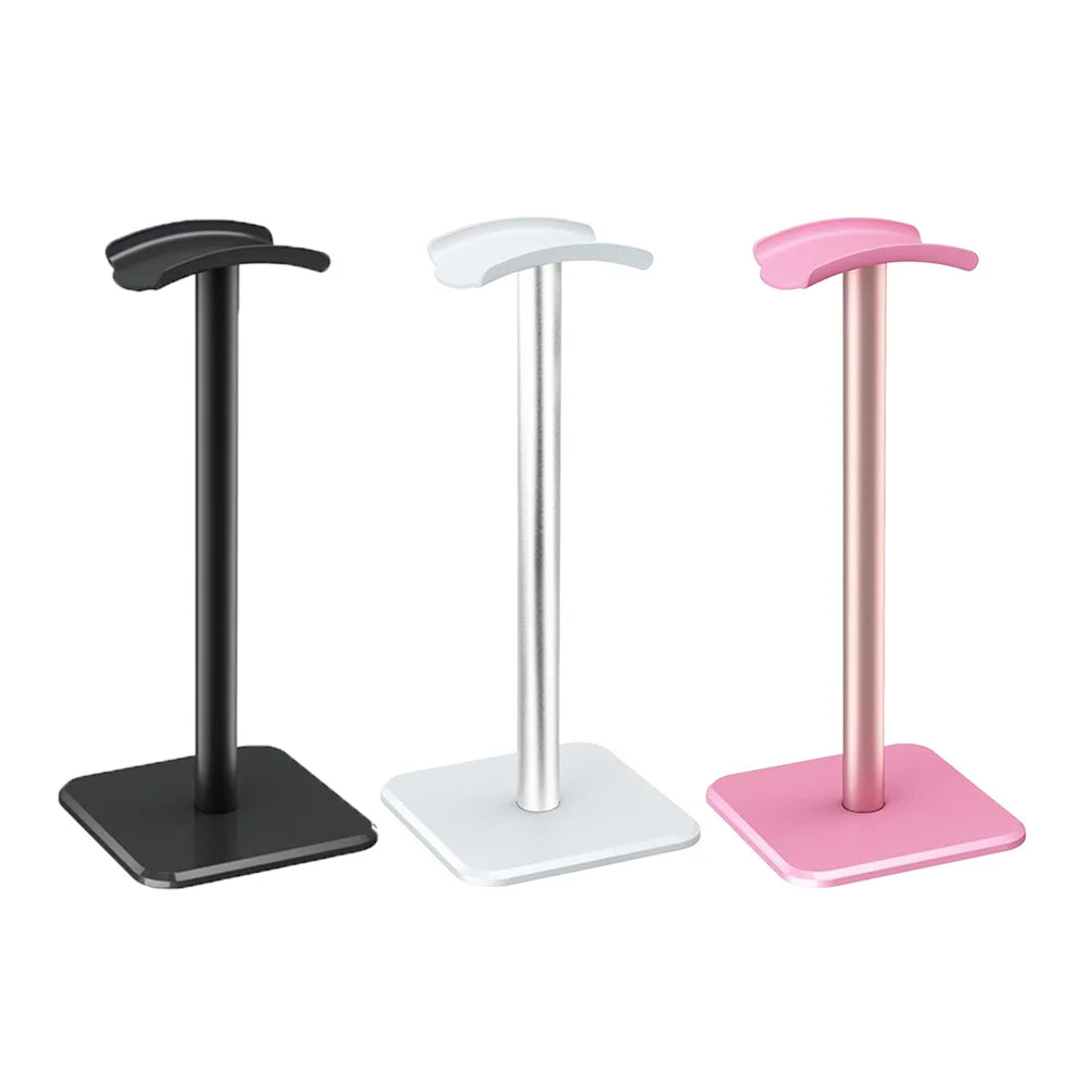 Headset Stand Aluminium Alloy Headphone Holder Rack Space Saving Desktop Organizer Display Vertical Bracket Hanger