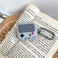 Fashion Retro Game Earphone Case for Airpods 1 2 Pro 3D Gameboy Silicone Headphone Cover For Airpods Pro2 Air pods 3 With Hook