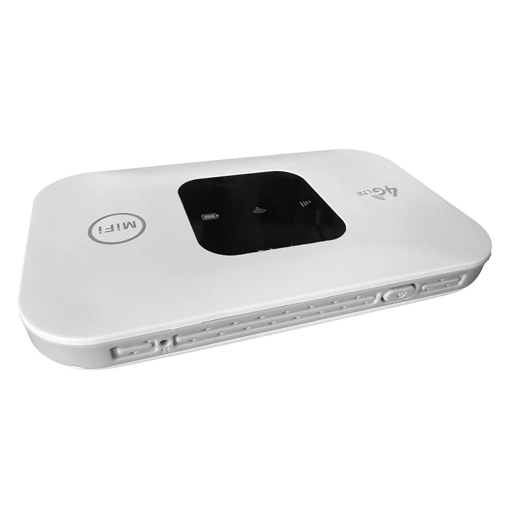 4G Pocket WiFi Router Portable Mobile Hotspot 150Mbps Wireless Modem 2100mAh Broadband with SIM Card Slot Wide Coverage