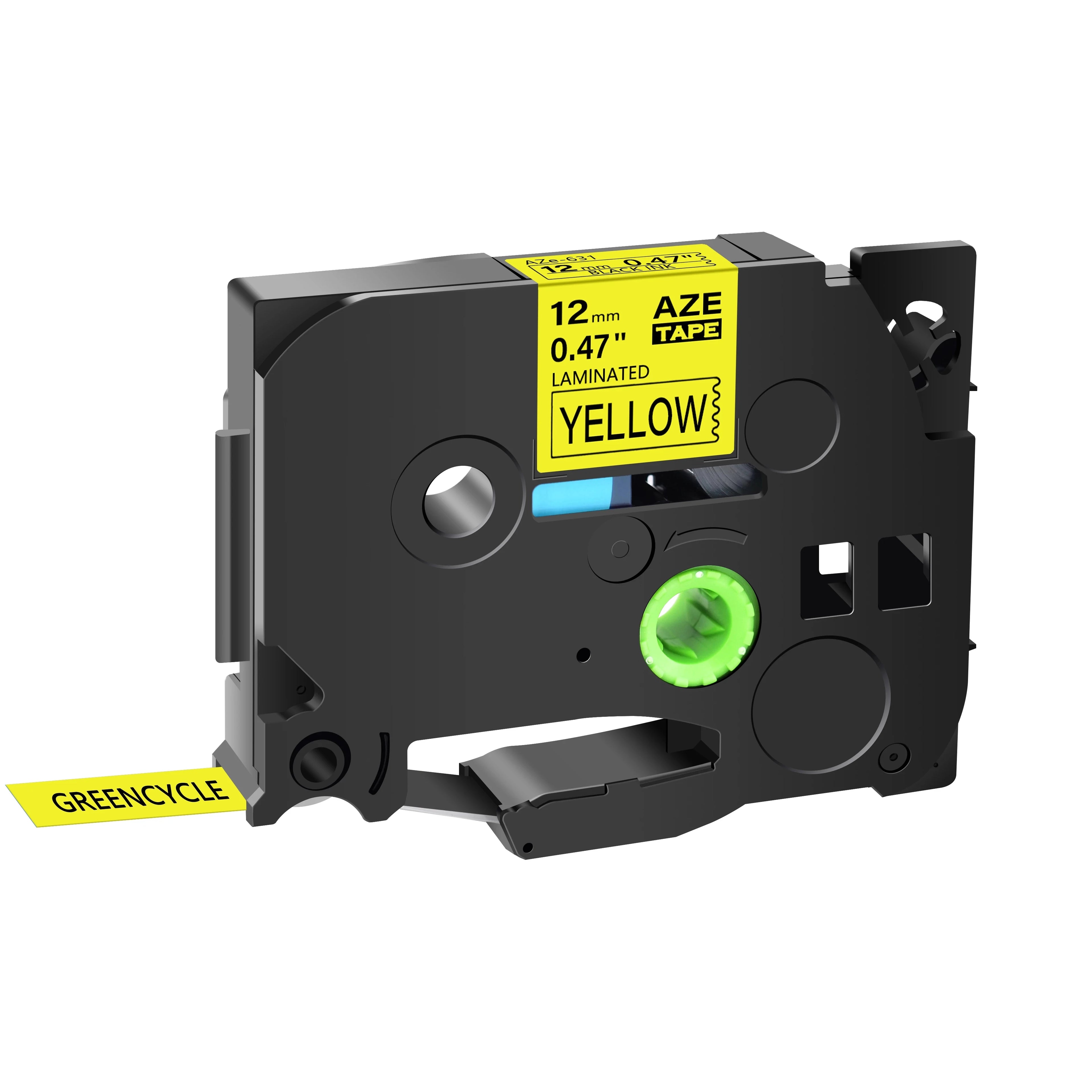 6mm/9mm/12mm 231 Label Tape Compatible for Brother P-Touch Label Printer TZ TZE 131 231 251 631 335 Ribbon U.S. Local Shipping