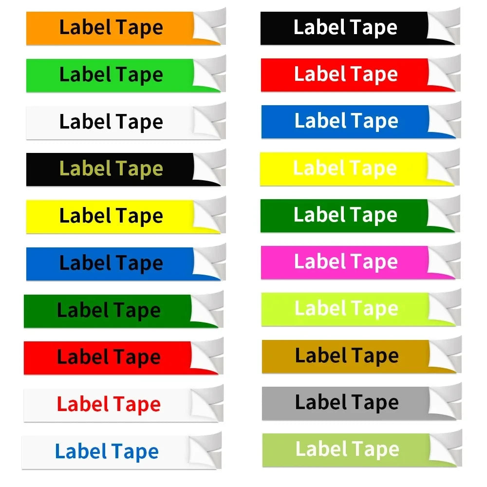 6mm/9mm/12mm 231 Label Tape Compatible for Brother P-Touch Label Printer TZ TZE 131 231 251 631 335 Ribbon U.S. Local Shipping