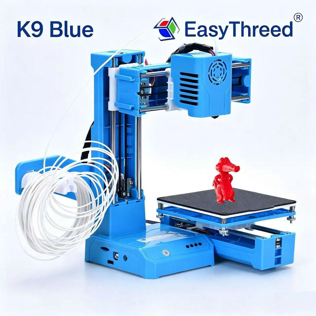Mini 3D Printer High Precision Silent Printing Compact Desktop Easy Operation for PLA Consumables One Key Printing for Beginners