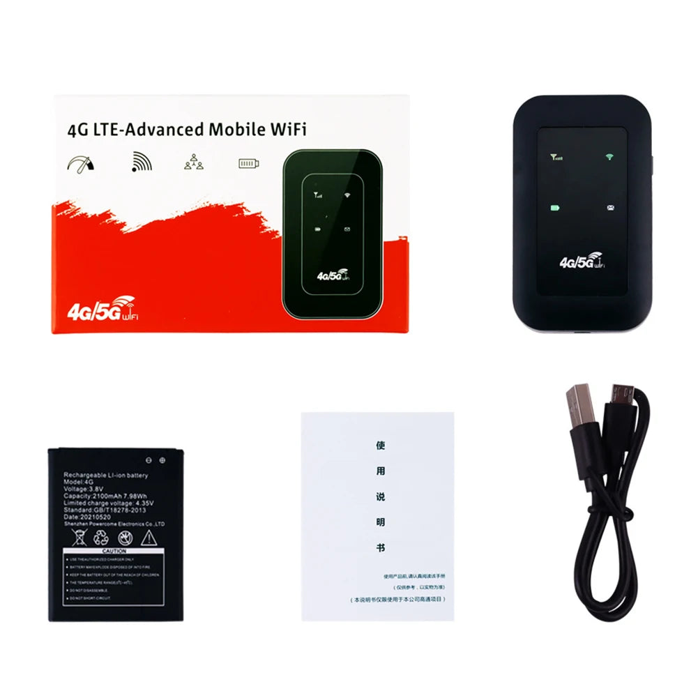 WiFi Repeater 4G Router Amplifier Network Expander 150Mbps 3G/4G SIM Card Slot