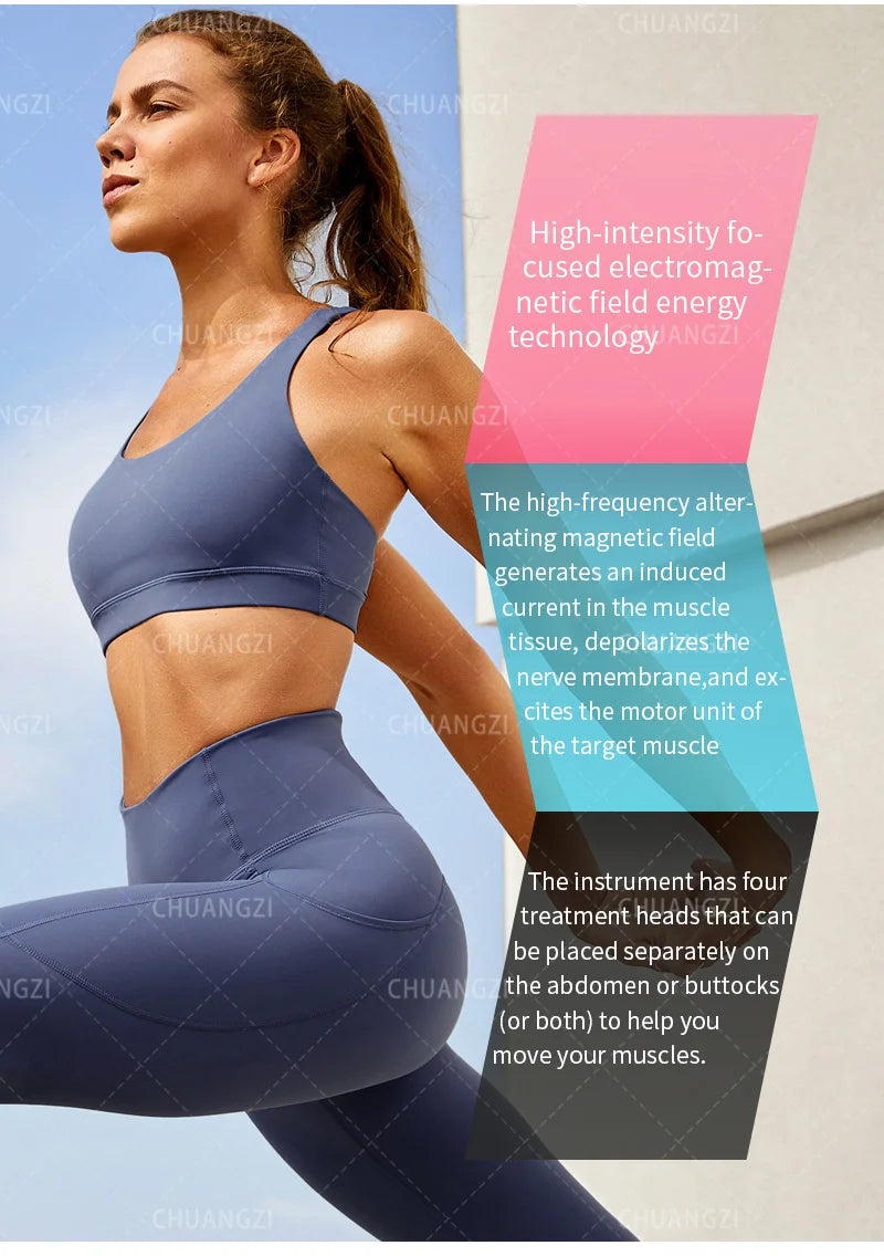 EMS Mini 200HZ Nova RF Machine Muscle Stimulation Body Sculpting Fat Burning EMS Weight Lose Electromagnetic