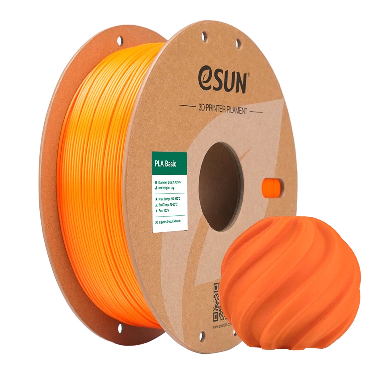 eSUN High Speed PLA 3D Filament 1KG 1.75MM Basic PLA 3D Printer Filament For Bambu Lab PLA-Basic Filament Upgraded PLA Filament