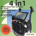4000W 4-in-1 Diode Hair Removal And Tattoo Removal Photon Skin Rejuvenation And Firming Beauty Salon Exclusive 4 Wavelengths