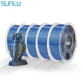SUNLU SILK Dual &Triple Colors  3D Printer Filament 5KG 1kg/roll 1.75mm Dimensional Accuracy +/- 0.02 mm 2.2 LBS (1KG) Fast Ship