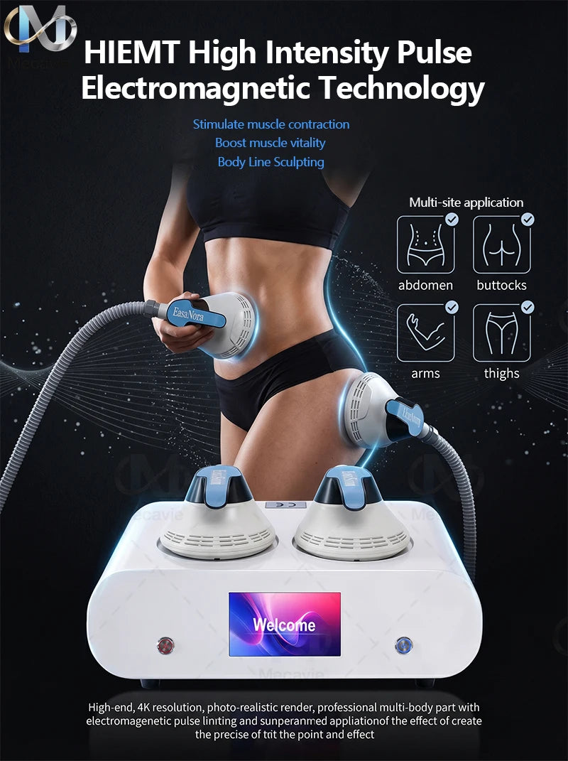 EMS 2026 NEO RF HIEMT EMS Body Machine Eletric Muscle Stimulator Fat Burner Weight Loss Butt Lifter And Shapers Body Care