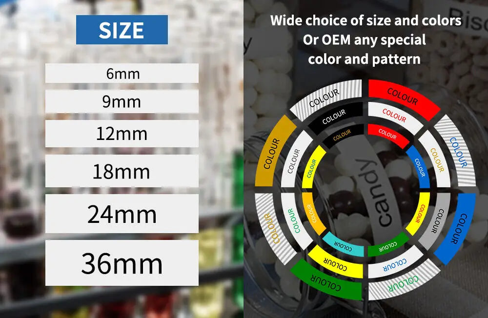 6mm/9mm/12mm 231 Label Tape Compatible for Brother P-Touch Label Printer TZ TZE 131 231 251 631 335 Ribbon U.S. Local Shipping