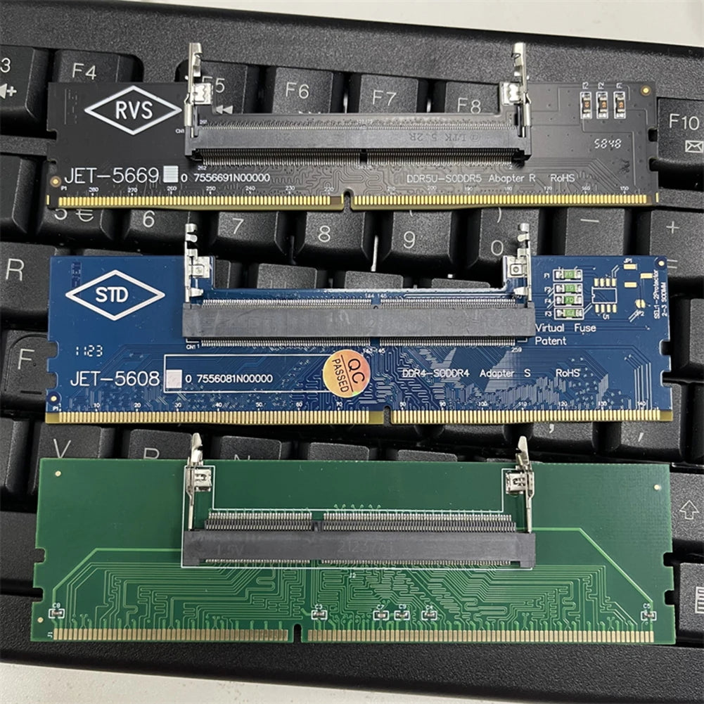 1-5PCS DR3 DDR4 Laptop To Desktop Memory Adapter Card SO-DIMM To PC DIMM Card Connector Card Memory Stick RAM Connector Adapter