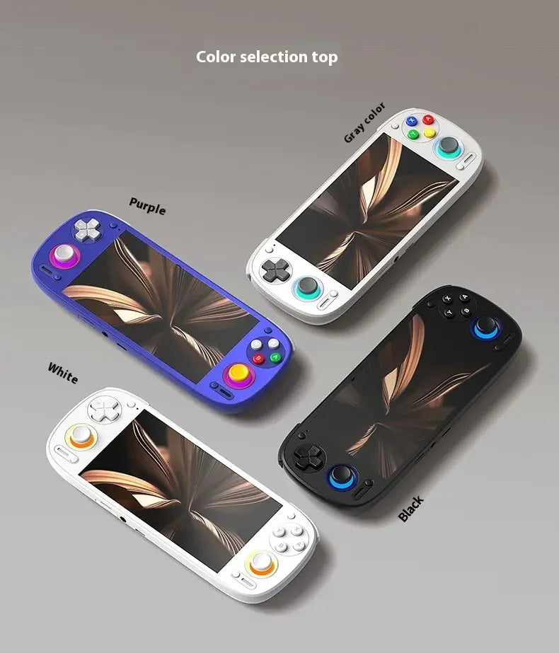Retroid Pocket 5 Handheld Game Console RP5 Retro Games SD865 Android13 Joystick RGB Lighting Effect Active Cooling Gaming device