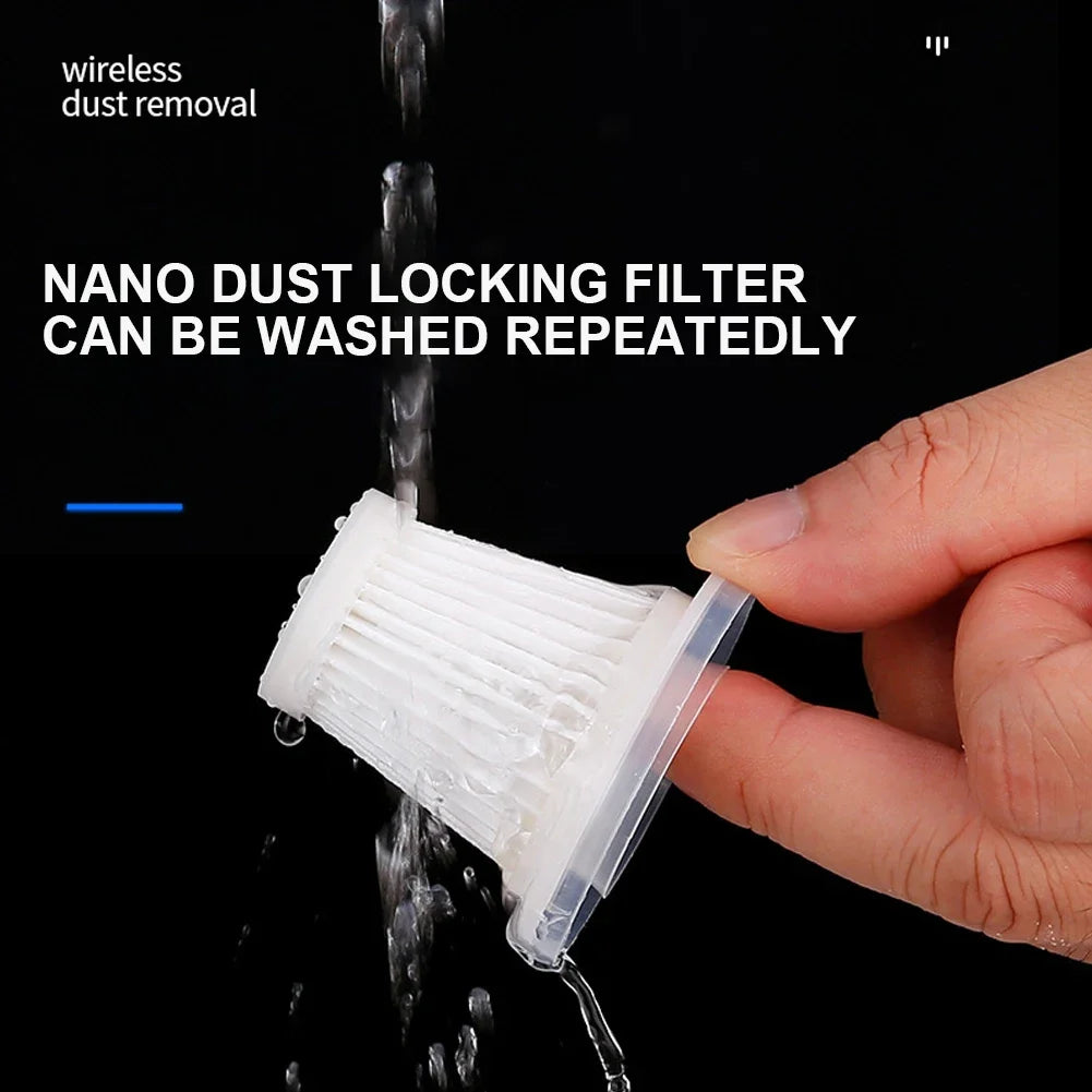 5pcs Washable HEPA Car Vacuum Filter Car Vacuum Cleaner Filter Easy Installation and Removal Handheld Vacuum Cleaner Accessories