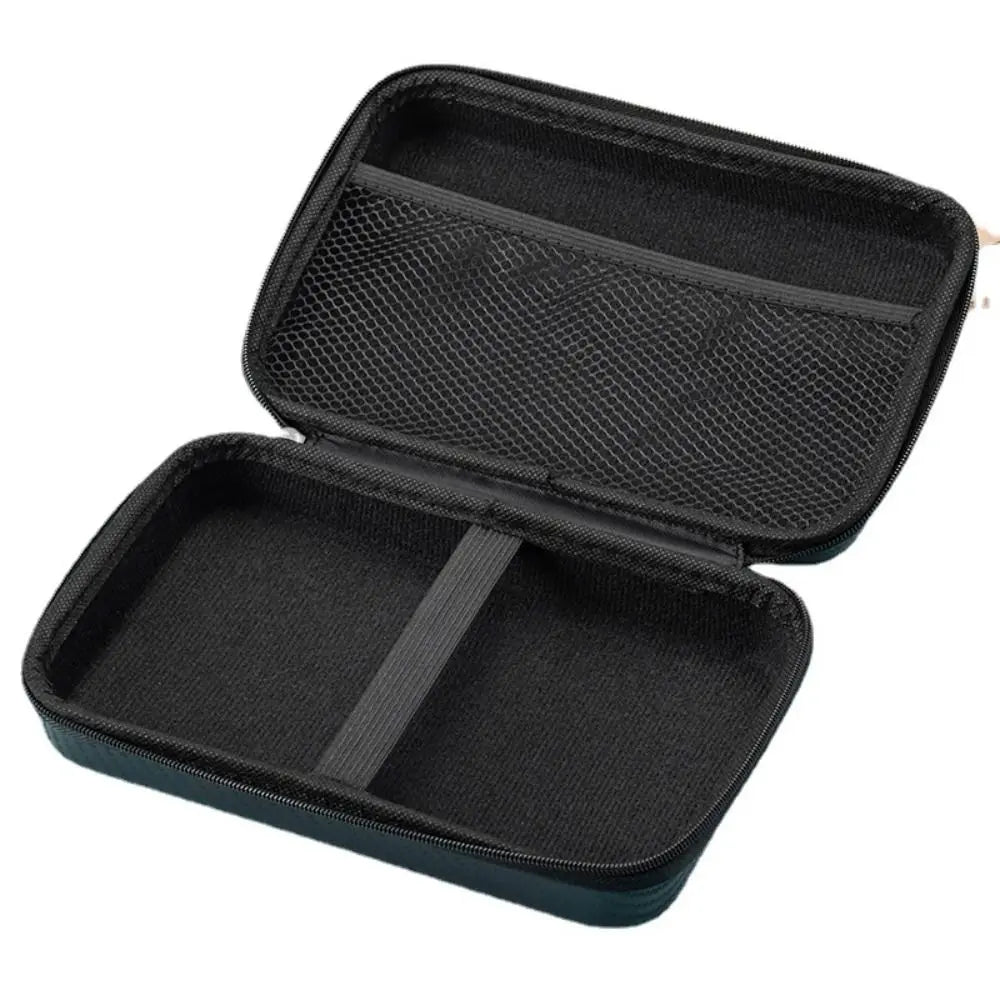 Shockproof Headphones Carrying Case EVA Waterproof Headphones Personalized Box Double Zipper Design Dust-proof Headphone Storage
