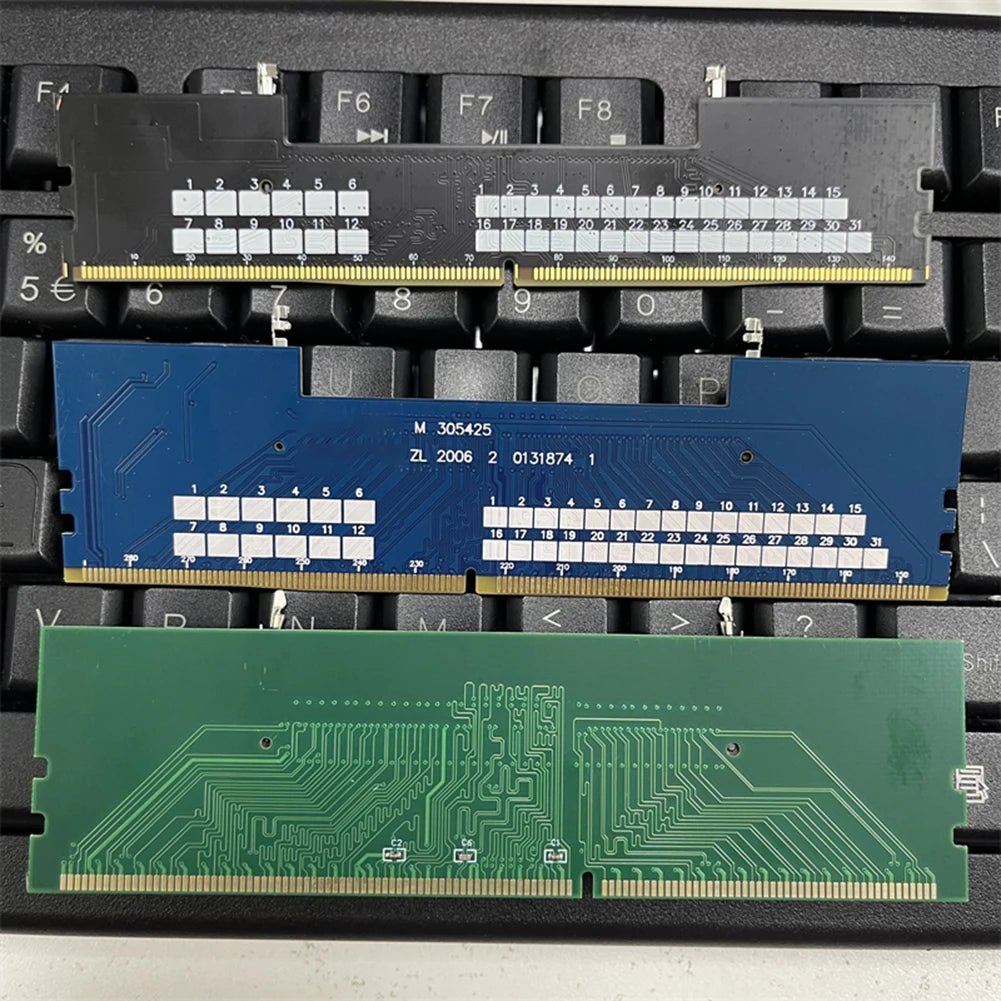 1-5PCS DR3 DDR4 Laptop To Desktop Memory Adapter Card SO-DIMM To PC DIMM Card Connector Card Memory Stick RAM Connector Adapter