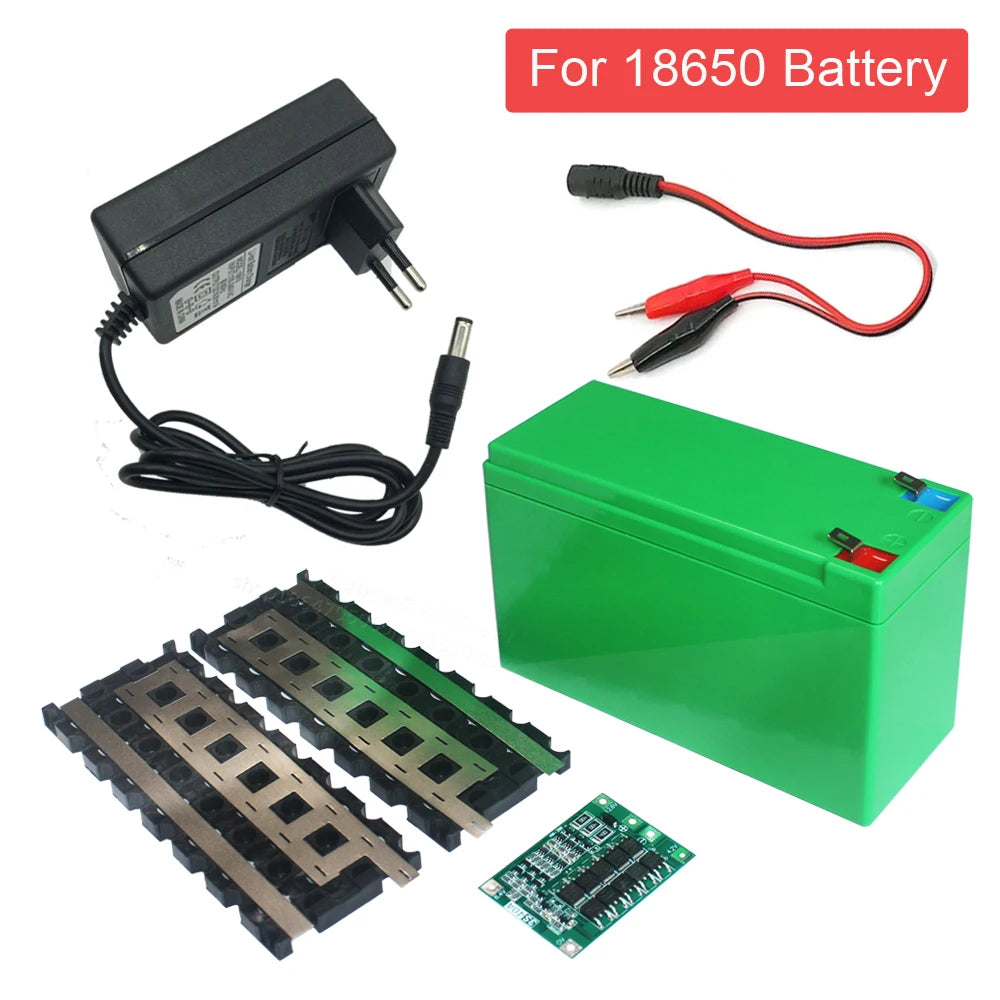 18650 Battery Storage Box Bracket 4V/6V/12V Plastic Lithium Battery Packs Toys Scale Motorcycle Batteris Holder Case