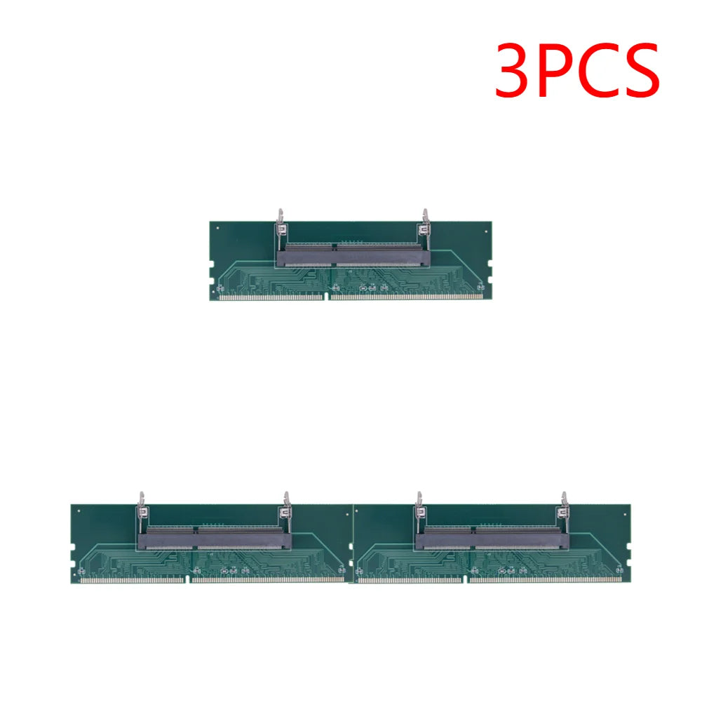 1-5PCS DR3 DDR4 Laptop To Desktop Memory Adapter Card SO-DIMM To PC DIMM Card Connector Card Memory Stick RAM Connector Adapter