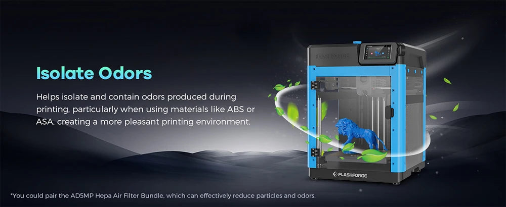 FLASHFORGE Enclosure Panel Kit for Adventurer 5M 3d Printer Parts Kit Make Printing More Quiet