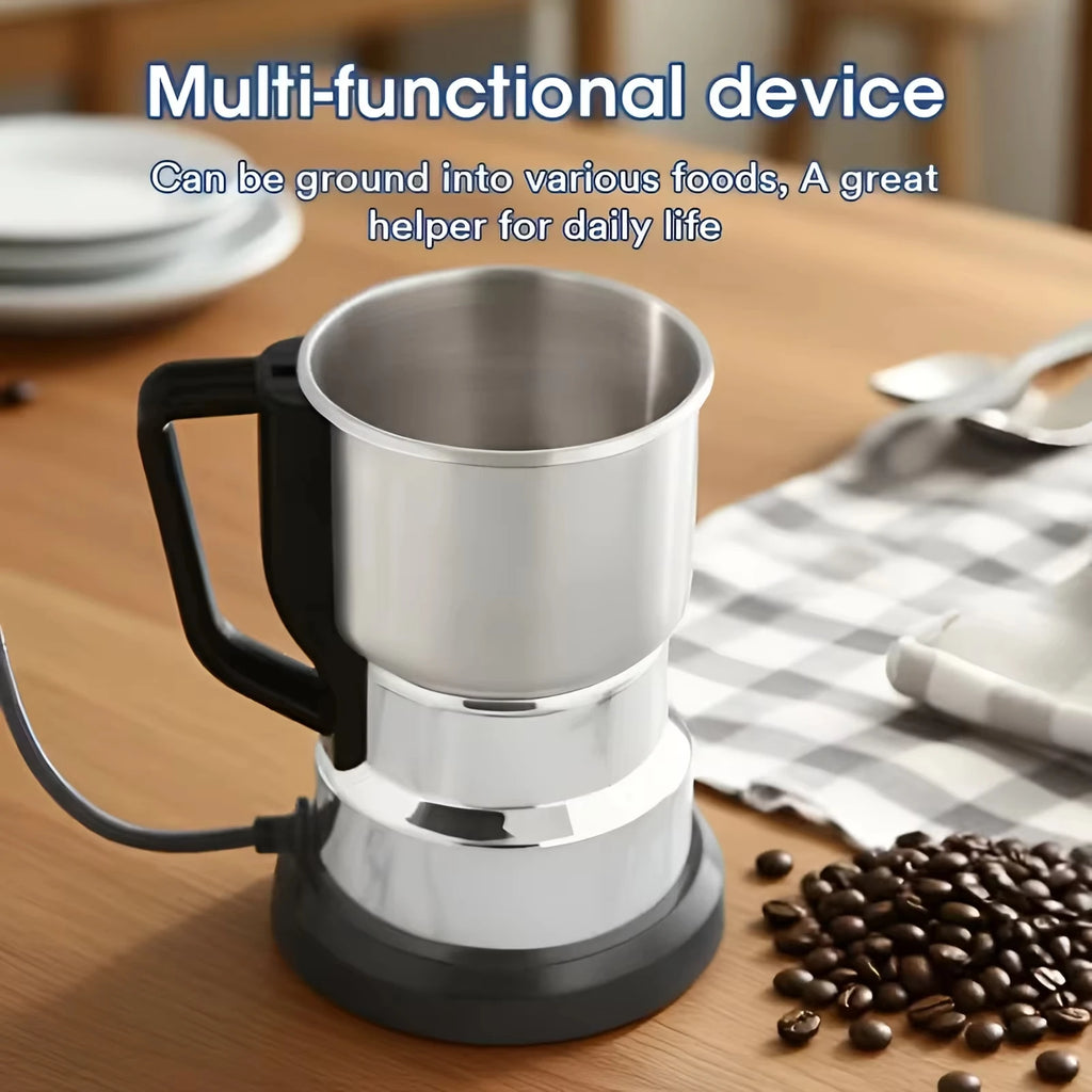 Multi-functional Electric Grinder, High-power Food-grade Coffee & Grain Grinder, Ideal Gift for Coffee & Whole Grain Lovers