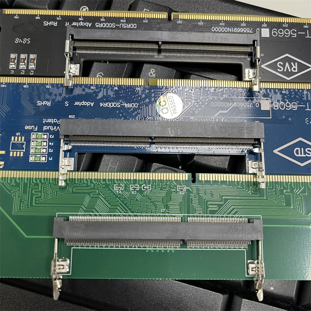 1-5PCS DR3 DDR4 Laptop To Desktop Memory Adapter Card SO-DIMM To PC DIMM Card Connector Card Memory Stick RAM Connector Adapter