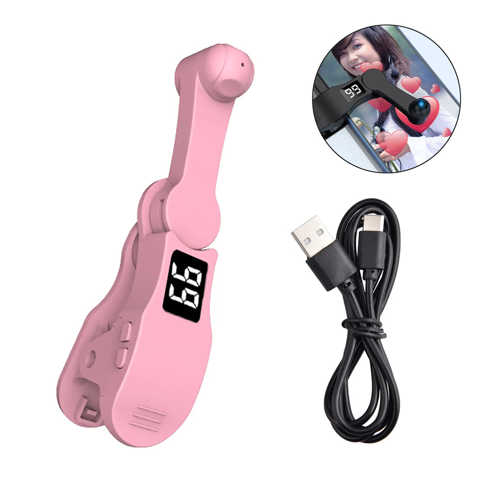 Auto Screen Clicker Tapper w/Power Cable For Smart Phone Apps Video Live Streaming Gadget Fast Click Cell Phone Screen Tapper