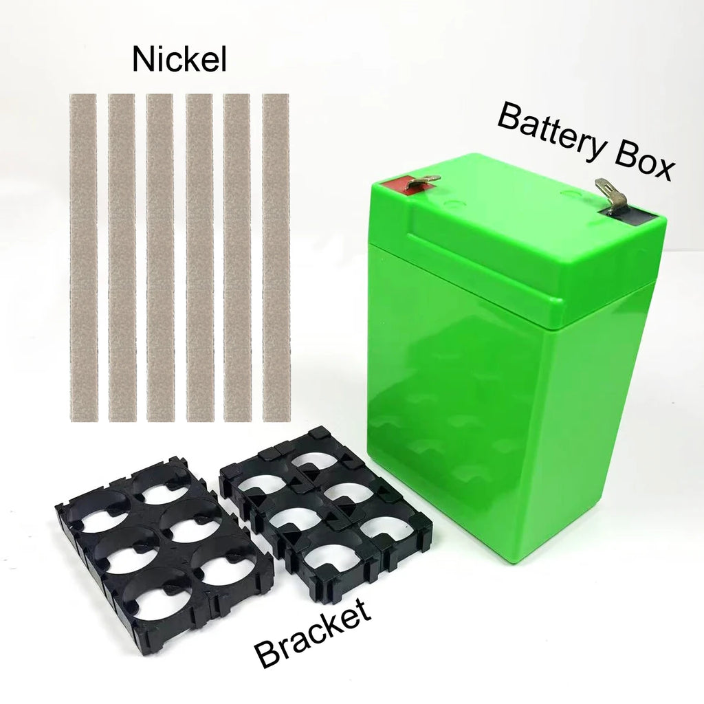 18650 Battery Storage Box Bracket 4V/6V/12V Plastic Lithium Battery Packs Toys Scale Motorcycle Batteris Holder Case