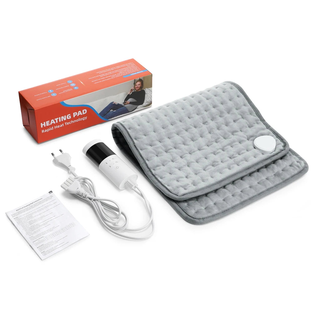 Upgrade Electric Heating Blanket Foot Hand Abdomen Winter Warmer Washable Thermal Blankets Heated Pad Mat For Bed Sofa 58x29CM