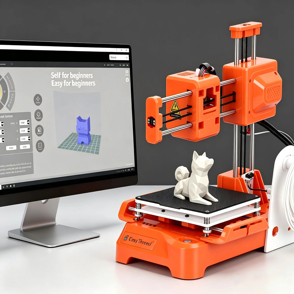 Easythreed K7 Mini Desktop 3D Printer Small Home Use 3D Printing Machine Toy Model Making For Beginners