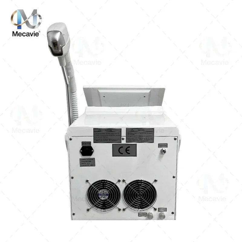 Professional 4-Wave 808nm Diode Laser Hair Removal Machine 4000W Soprano Titanium Painless Hair Remover for Face Body Home Salon