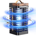 Minimoon Bug Zapper Outdoor Mosquito Zapper with Dual LED Light 4200V Fly Zapper 15W Electric Fly Traps Outdoor IPX4 Insect Trap