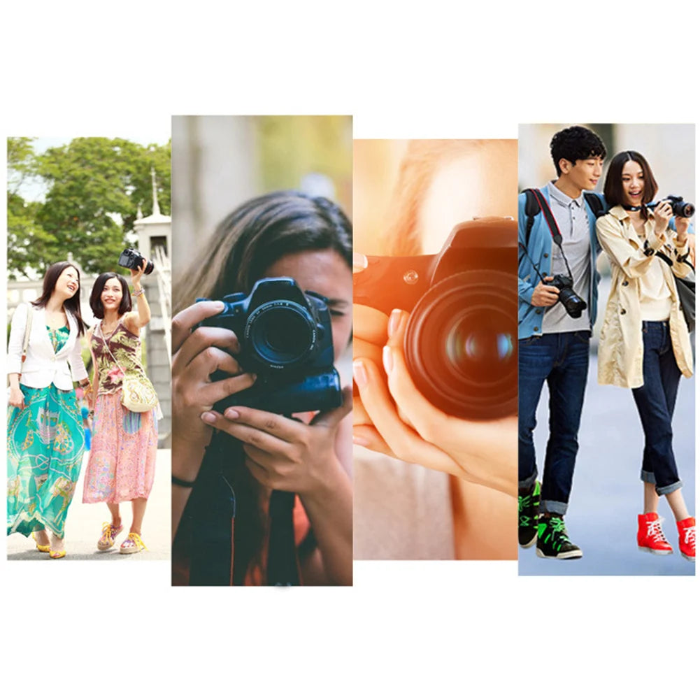 Portable Folding Plastic Tripod Stand Hand Grip for 1/4" SLR Sport Camera