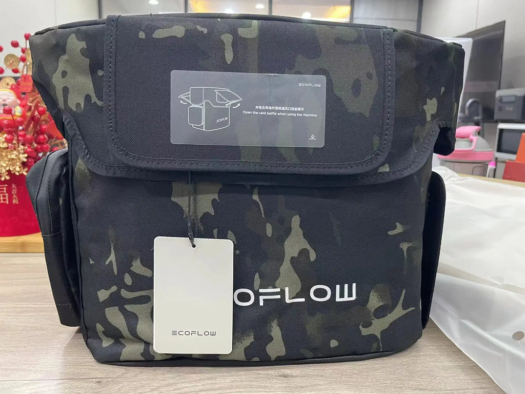 ECOFLOW DELTA 2 Camouflage Bag Protect Waterpoof Bag Storage for Portable Power Supply